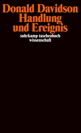 Davidson / Henrich / Luhmann |  Handlung und Ereignis | Buch |  Sack Fachmedien