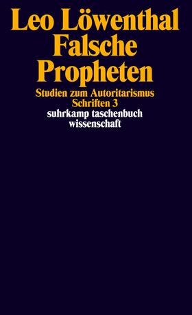 Löwenthal / Dubiel |  Schriften. 5 Bände | Buch |  Sack Fachmedien