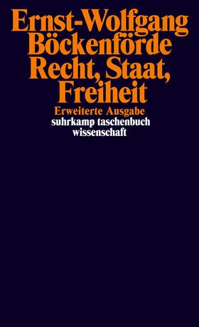 Böckenförde |  Recht, Staat, Freiheit | Buch |  Sack Fachmedien