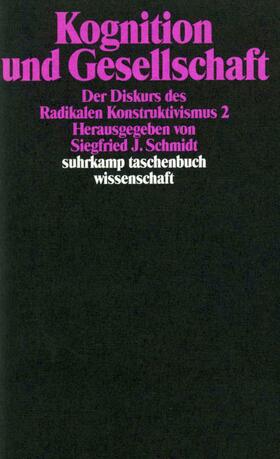 Schmidt |  Kognition und Gesellschaft | Buch |  Sack Fachmedien