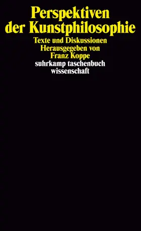 Koppe |  Perspektiven der Kunstphilosophie | Buch |  Sack Fachmedien