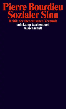 Bourdieu | Sozialer Sinn | Buch | 978-3-518-28666-1 | sack.de