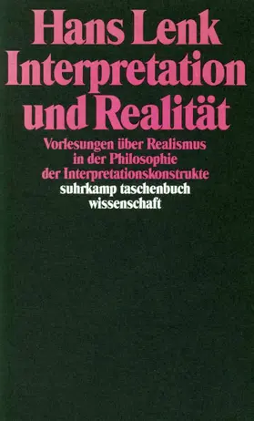 Lenk |  Interpretation und Realität | Buch |  Sack Fachmedien