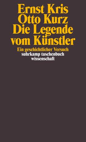 Kris / Kurz |  Die Legende vom Künstler | Buch |  Sack Fachmedien