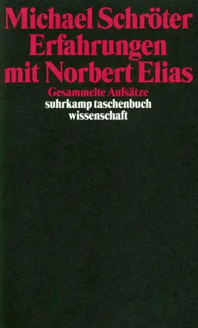 Schröter |  Erfahrungen mit Norbert Elias | Buch |  Sack Fachmedien