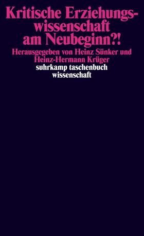 Krüger / Sünker |  Kritische Erziehungswissenschaft | Buch |  Sack Fachmedien