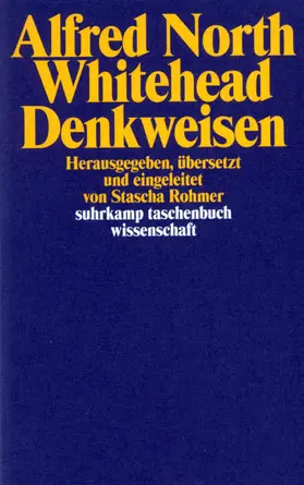 Whitehead / Rohmer |  Denkweisen | Buch |  Sack Fachmedien