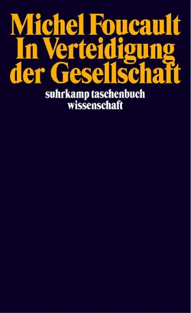 Foucault |  In Verteidigung der Gesellschaft | Buch |  Sack Fachmedien