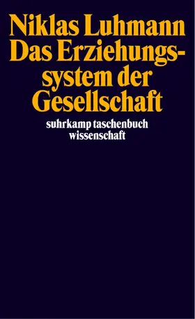 Lenzen / Luhmann |  Das Erziehungssystem der Gesellschaft | Buch |  Sack Fachmedien