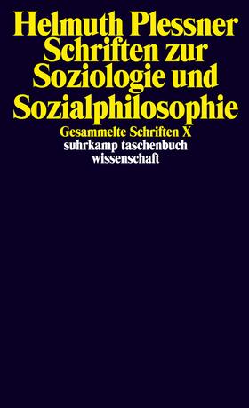Dux / Plessner / Marquard |  Schriften zur Soziologie und Sozialphilosophie | Buch |  Sack Fachmedien
