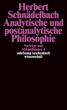 Schnädelbach |  Vorträge und Abhandlungen 4 | Buch |  Sack Fachmedien