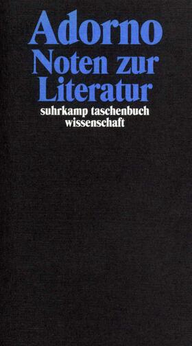 Adorno |  Noten zur Literatur | Buch |  Sack Fachmedien