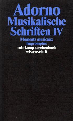 Adorno | Gesammelte Schriften in 20 Bänden | Buch | 978-3-518-29317-1 | sack.de