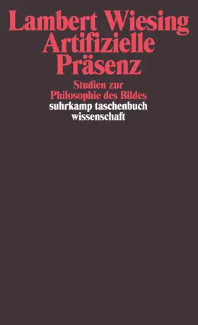 Wiesing |  Wiesing, L: Artifizielle Präsenz | Buch |  Sack Fachmedien