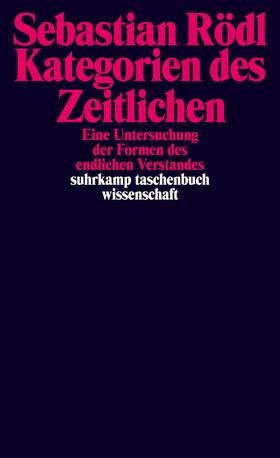 Rödl |  Kategorien des Zeitlichen | Buch |  Sack Fachmedien