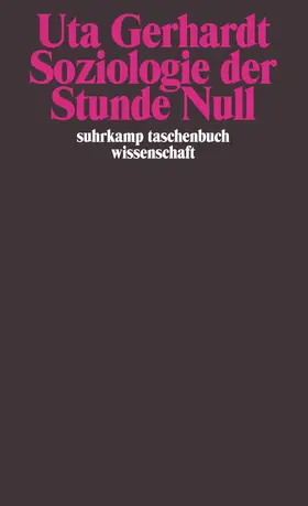 Gerhardt |  Soziologie der Stunde Null | Buch |  Sack Fachmedien