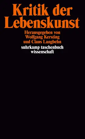 Kersting / Langbehn | Kritik der Lebenskunst | Buch | 978-3-518-29415-4 | sack.de