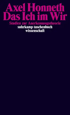 Honneth |  Das Ich im Wir | Buch |  Sack Fachmedien