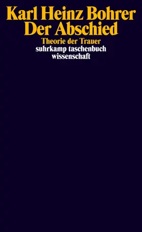 Bohrer |  Der Abschied | Buch |  Sack Fachmedien