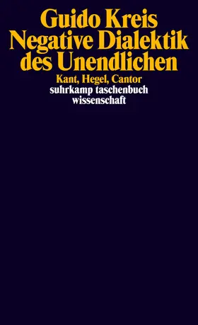 Kreis |  Negative Dialektik des Unendlichen | Buch |  Sack Fachmedien