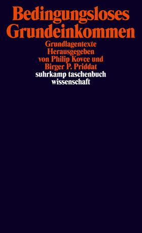 Kovce / Priddat |  Bedingungsloses Grundeinkommen | Buch |  Sack Fachmedien