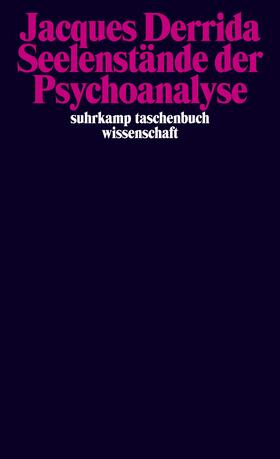 Derrida |  Seelenstände der Psychoanalyse | Buch |  Sack Fachmedien