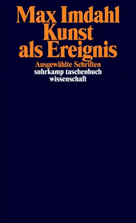 Imdahl / Blümle / Heimann |  Kunst als Ereignis | Buch |  Sack Fachmedien