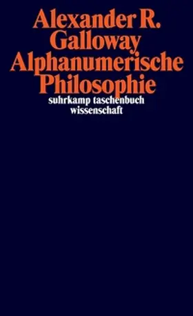 Galloway |  Alphanumerische Philosophie | Buch |  Sack Fachmedien