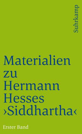 Michels | Materialien zu Hermann Hesses »Siddhartha« | Buch | 978-3-518-36629-5 | sack.de