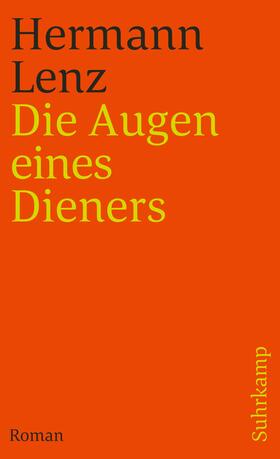 Lenz |  Lenz, H: Augen e. Dieners | Buch |  Sack Fachmedien