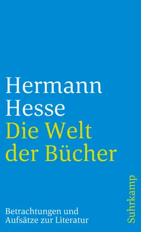 Hesse / Michels |  Die Welt der Bücher | Buch |  Sack Fachmedien