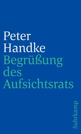 Handke |  Begrüßung des Aufsichtsrats | Buch |  Sack Fachmedien