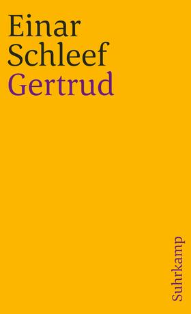 Schleef |  Schleef, E: Gertrud | Buch |  Sack Fachmedien