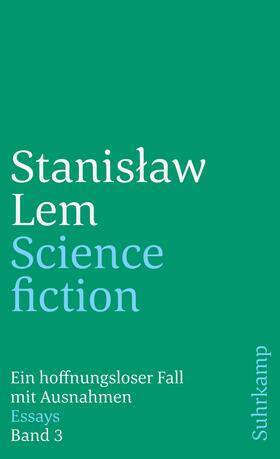 Lem |  Lem, S: Science-fiction: ein hoffnungsloser Fall | Buch |  Sack Fachmedien