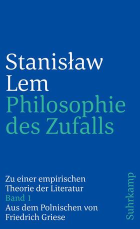 Lem |  Lem, S: Philosophie des Zufalls | Buch |  Sack Fachmedien