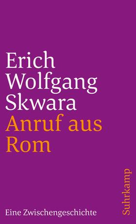 Skwara |  Anruf aus Rom | Buch |  Sack Fachmedien