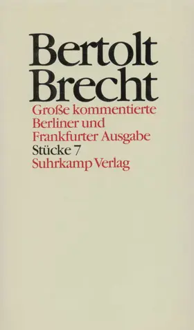 Müller / Brecht / Hecht |  Stücke VII | Buch |  Sack Fachmedien