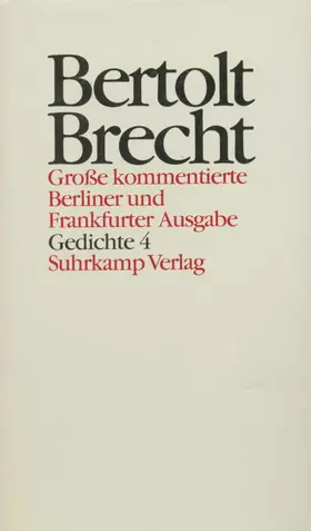 Brecht / Müller / Hecht | Werke. Große kommentierte Berliner und Frankfurter Ausgabe. 30 Bände (in 32 Teilbänden) und ein Registerband | Buch | 978-3-518-40014-2 | sack.de