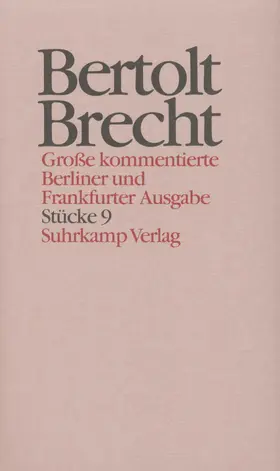 Brecht / Müller / Hecht |  Werke. Große kommentierte Berliner und Frankfurter Ausgabe. 30 Bände (in 32 Teilbänden) und ein Registerband | Buch |  Sack Fachmedien