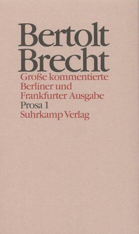 Brecht / Müller / Hecht |  Werke. Große kommentierte Berliner und Frankfurter Ausgabe. 30 Bände (in 32 Teilbänden) und ein Registerband | Buch |  Sack Fachmedien