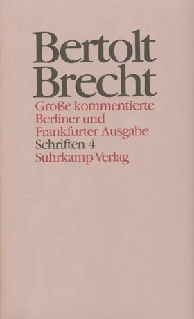 Brecht / Müller / Hecht |  Werke. Große kommentierte Berliner und Frankfurter Ausgabe. 30 Bände (in 32 Teilbänden) und ein Registerband | Buch |  Sack Fachmedien