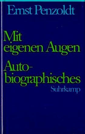 Penzoldt / Michels |  Mit eigenen Augen | Buch |  Sack Fachmedien