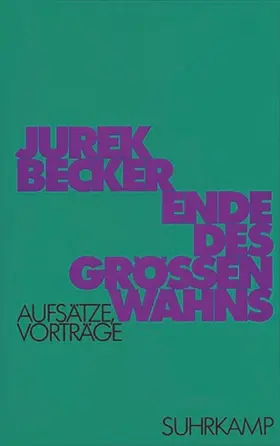 Becker |  Ende des Größenwahns | Buch |  Sack Fachmedien