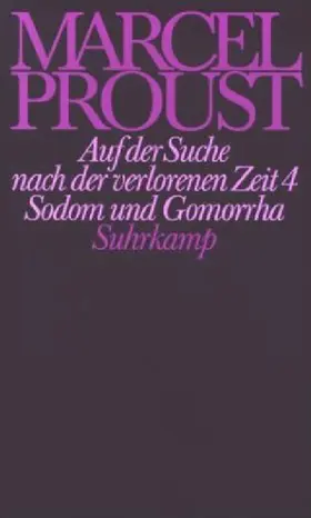 Proust |  Werke. Frankfurter Ausgabe | Buch |  Sack Fachmedien