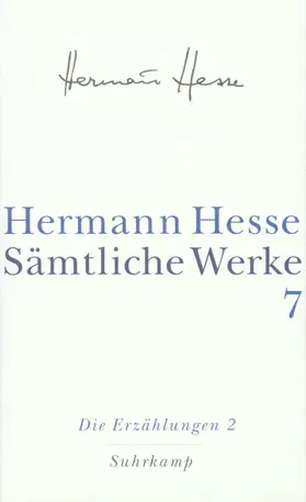 Hesse / Michels |  Die Erzählungen 2. 1907-1910 | Buch |  Sack Fachmedien