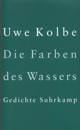 Kolbe |  Die Farben des Wassers | Buch |  Sack Fachmedien