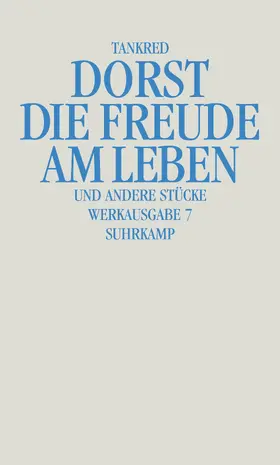 Dorst |  Werkausgabe | Buch |  Sack Fachmedien