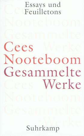 Nooteboom / Schaber |  Essays und Feuilletons | Buch |  Sack Fachmedien