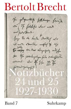 Brecht / Villwock / Kölbel |  Notizbücher 07 | Buch |  Sack Fachmedien