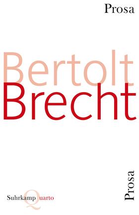 Brecht | Prosa | Buch | 978-3-518-42150-5 | sack.de